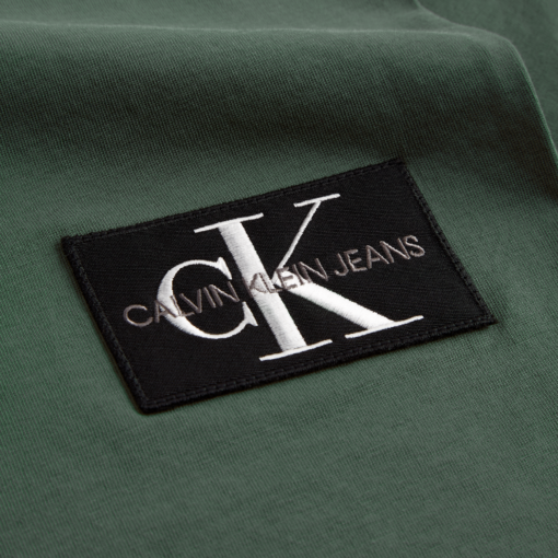 CALVIN KLEIN T-SHIRT MET EMBLEEM Duck Green