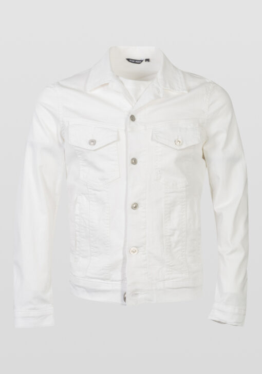 ANTONY MORATO SLIM-FIT DENIM JAS CREAM