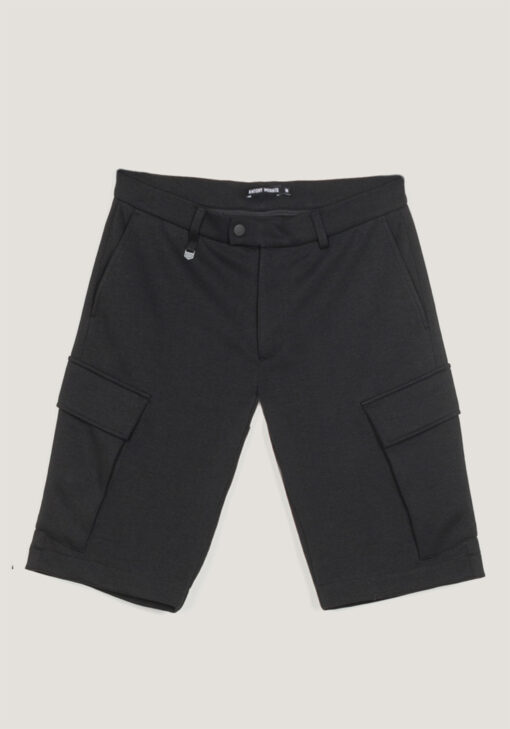 ANTONY MORARO SLIM-FIT SHORTS ZWART