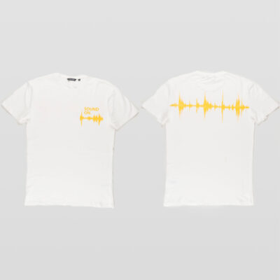 ANTONY MORATO T-SHIRT SOUND PRINT CREAM