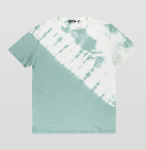 ANTONY MORATO T-SHIRT MET TIE-DYE PATROON AQUAMARINE