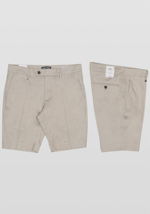 ANTONY MORATO SKINNY-FIT "BRYAN" SHORTS BEIGE