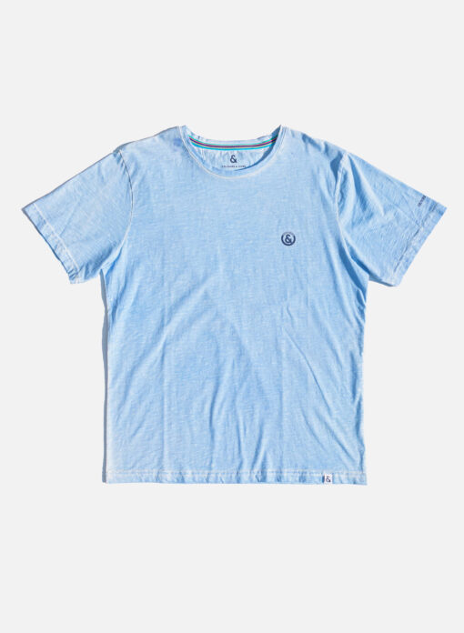 COLOURS & SONS T-SHIRT SUNCOLOR BLAUW