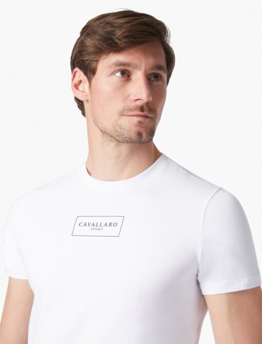 CAVALLARO SPORT R-NECK T-SHIRT WIT