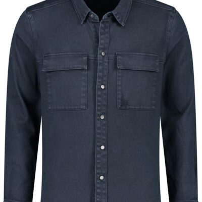 CIRCLE OF TRUST THOM SHIRT BLUE GRAPHITE