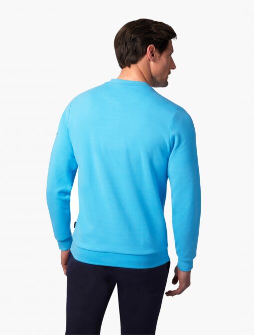 CAVALLARO NAPOLI VALLONE SWEAT HELDERBLAUW