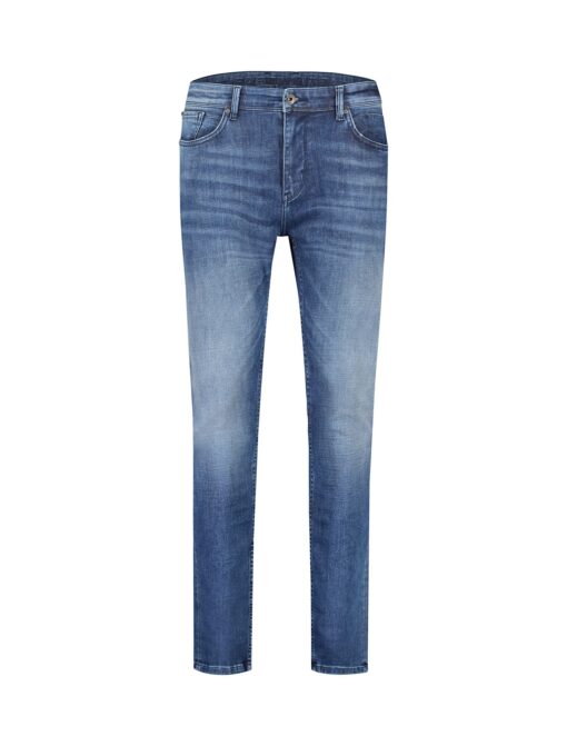 Purewhite The Jone 713 Skinny Jeans Denim Mid Blue