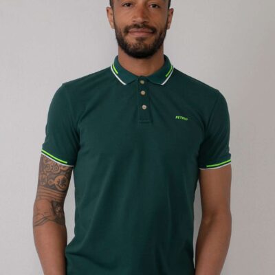 Petrol Industries Klassieke polo Wild Green