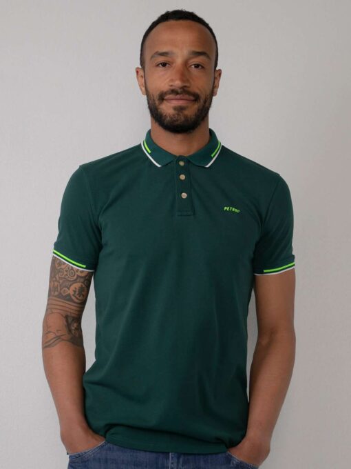 Petrol Industries Klassieke polo Wild Green