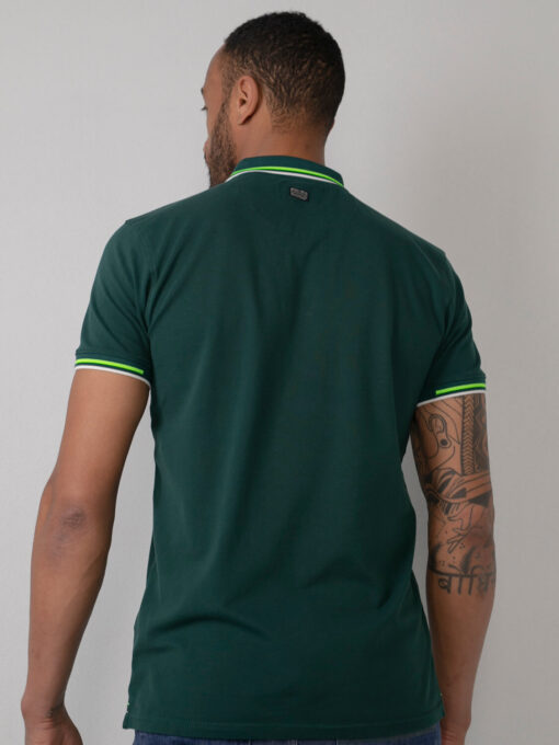 Petrol Industries Klassieke polo Wild Green