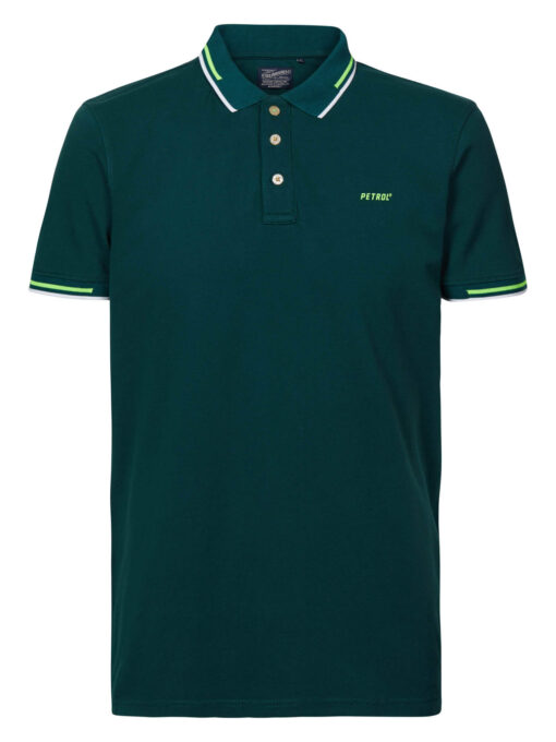 Petrol Industries Klassieke polo Wild Green