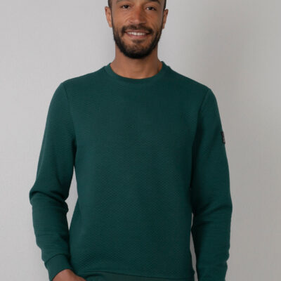 Petrol Industries Klassieke sweater Wild Green