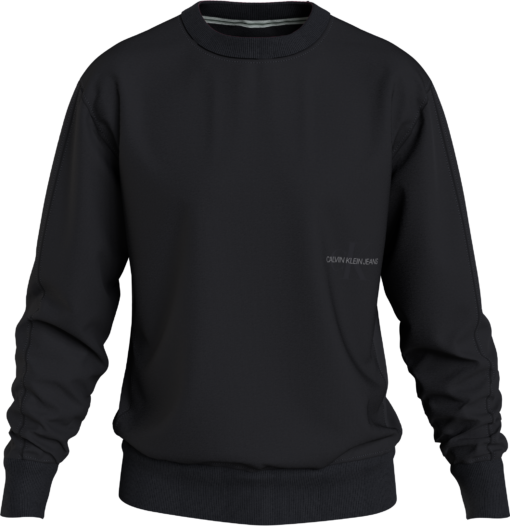 CALVIN KLEIN SWEATSHIRT MET LOGO VAN BIOLOGISCH KATOEN CK BLACK