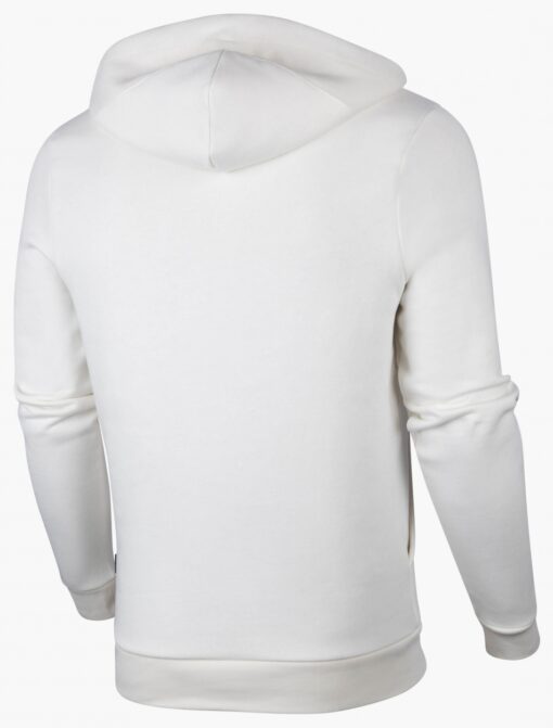 CAVALLARO NAPOLI COMPHO HALF ZIP HOODIE OFF WHITE