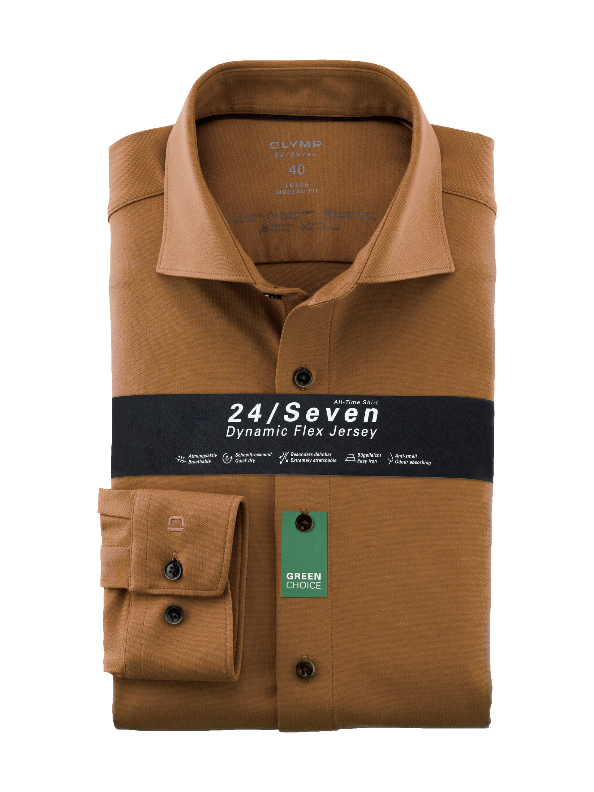 oppervlakkig Gepland Leninisme OLYMP Luxor 24/Seven Modern Fit, Zakelijke Overhemd, Kent, Mais - J Style  Menswear
