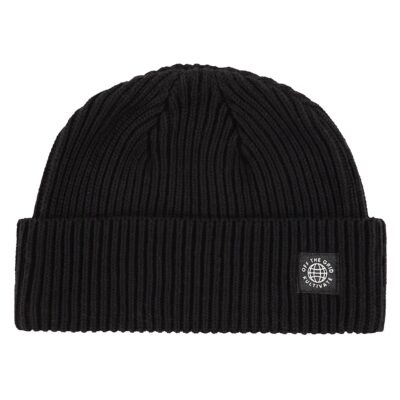 Kultivate Globe Beanie Black