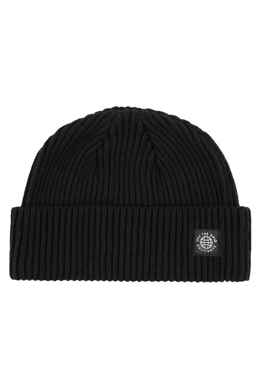 Kultivate Globe Beanie Black