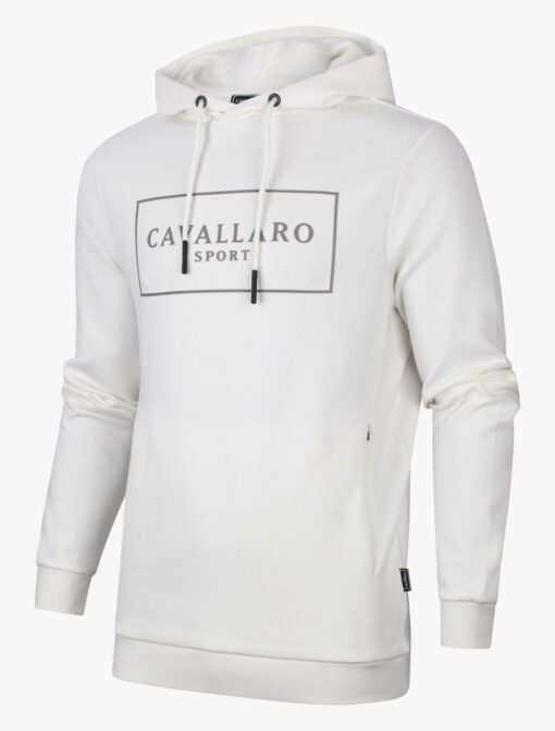 CAVALLARO SPORT HOODIE OFF WHITE