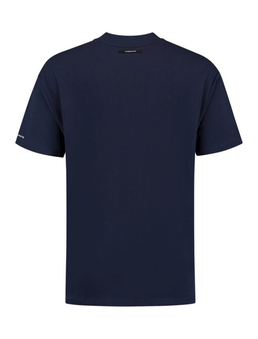 Purewhite Easy Relaxed Fit T-shirt Navy