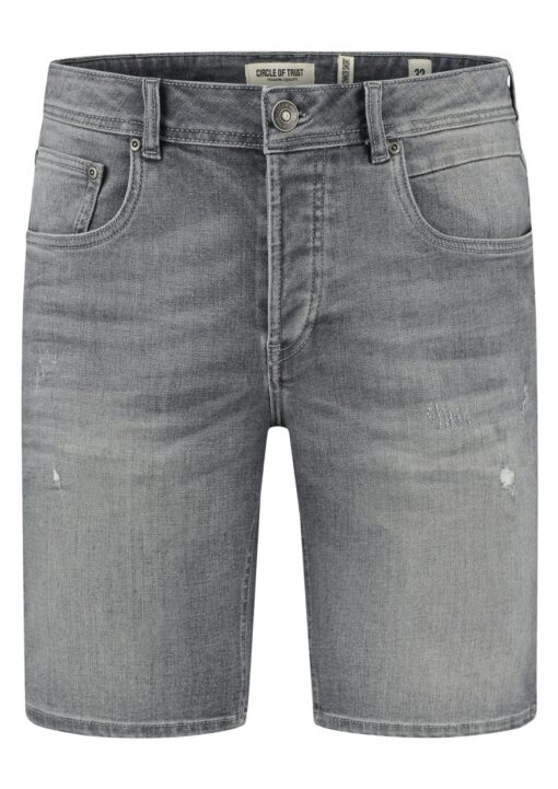 CIRCLE OF TRUST CONNOR DENIM SHORT SOLID GREY