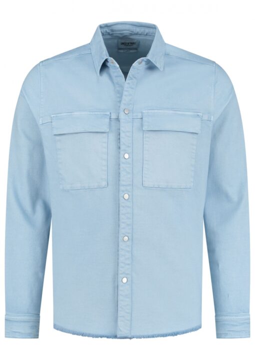 CIRCLE OF TRUST THIERRY DENIM SHIRT BLUE FOG