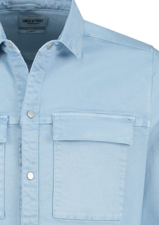 CIRCLE OF TRUST THIERRY DENIM SHIRT BLUE FOG