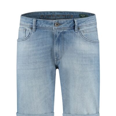 Purewhite The Steve 885 Skinny Denim Shorts Light Blue Denim