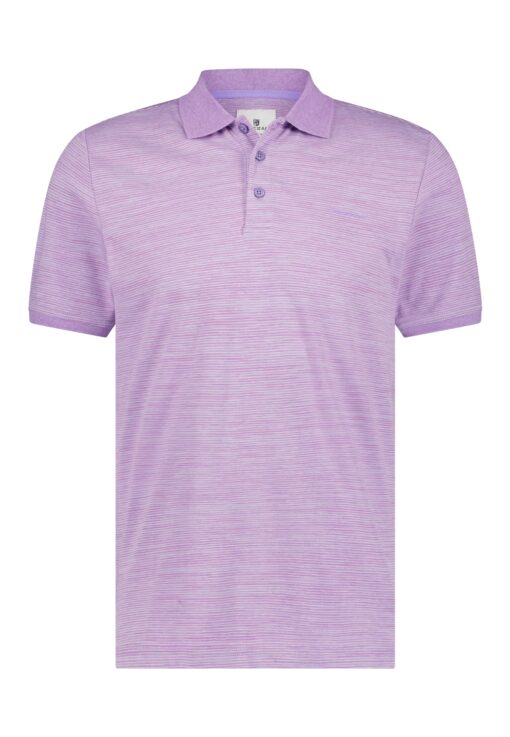 State of Art Jersey polo met korte mouw violet/donker lavendel