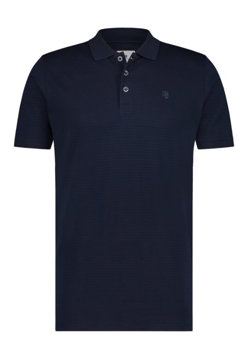 State of Art Piqué polo met regular fit marine uni