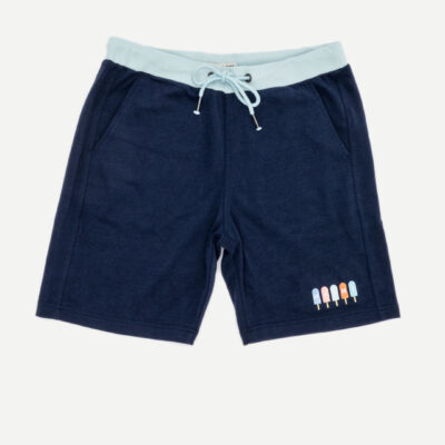 Colours & Sons Sweatshorts Embroidery Dark Blue