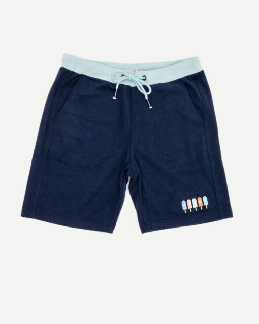 Colours & Sons Sweatshorts Embroidery Dark Blue