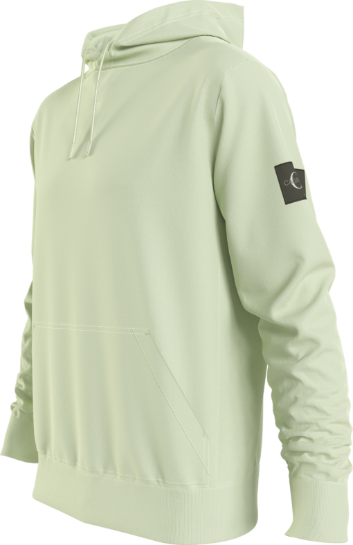 Calvin Klein Badstofkatoenen Hoodie Jaded Green