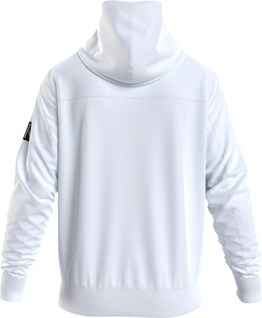 Calvin Klein Badstofkatoenen Hoodie Bright White