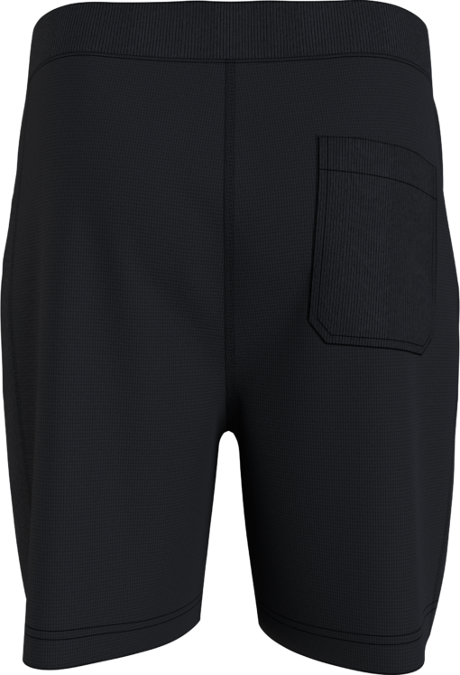 Calvin Klein Korte Joggingbroek Van Wafelbreisel CK Black