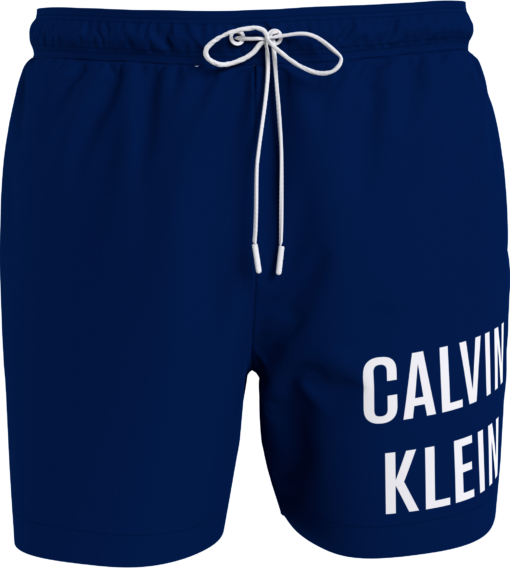 Calvin Klein Medium Zwemshort Met Trekkoord Intense Power Navy Iris