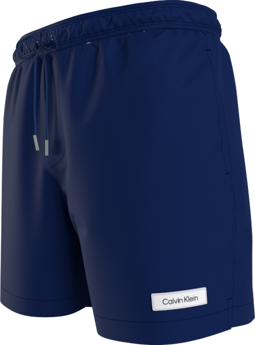 Calvin Klein Medium Zwemshort Met Trekkoord Core Solids Navy Iris