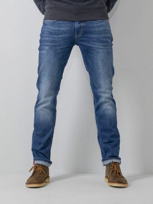 Russel regular tapered fit Vintage blue