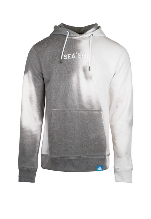 SEA'SONS COLOR CHANGING HOODIE GREY-WHITE