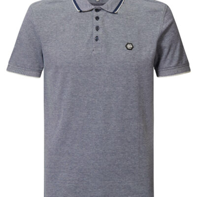 Petrol Industries Sportieve polo Petrol Blue