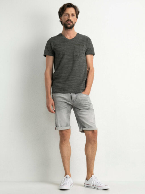 Petrol Industries Jackson denim short Dusty silver