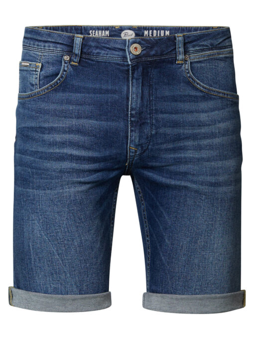 Petrol Industries Seaham denim short Medium blue