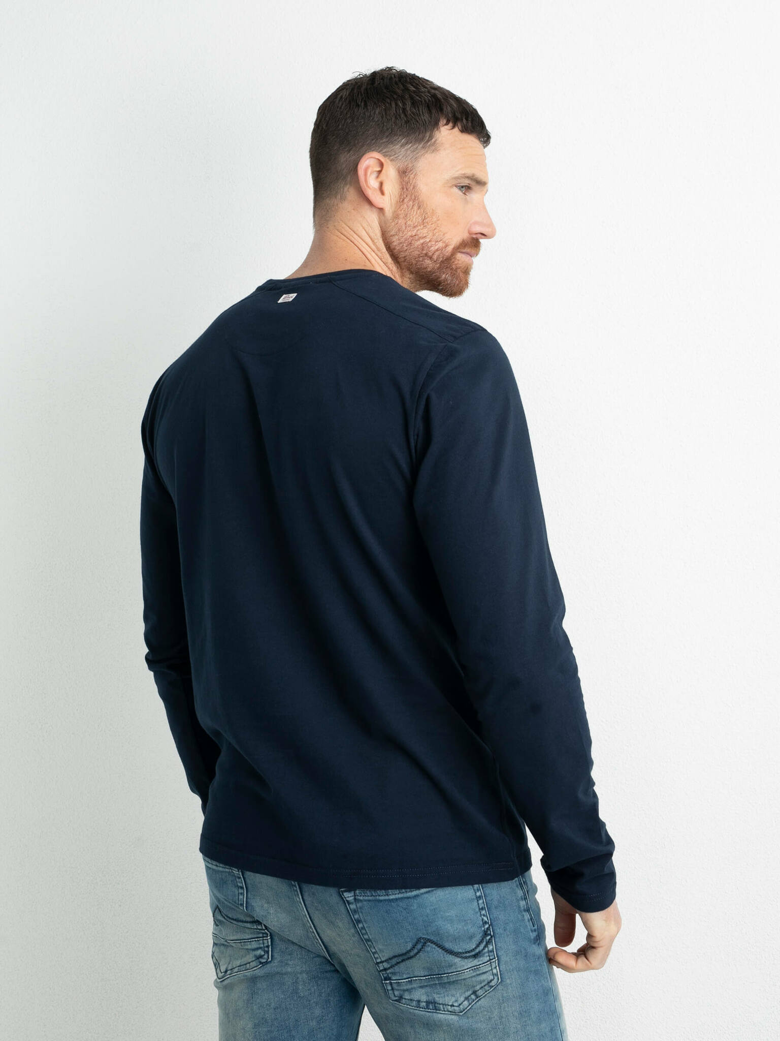 Style T-shirt Navy Comfortabel - Menswear Industries Midnight Petrol J