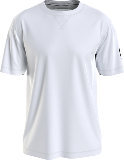 Calvin Klein Monogram T-Shirt Met Embleem Bright White