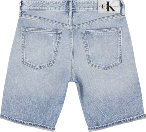 Calvin Klein Denim Korte Broek Denim Light