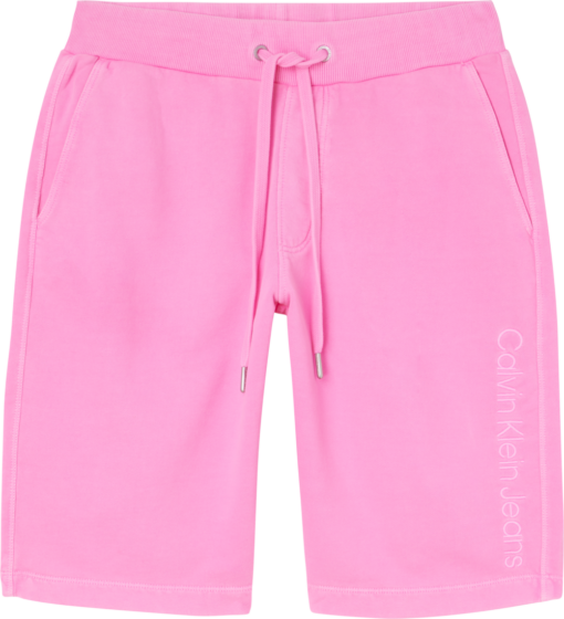 Calvin Klein Joggingbroek Van Badstofkatoen Neon Pink