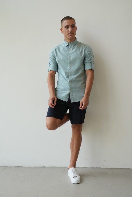 Kultivate Shirt Andrew cloud blue