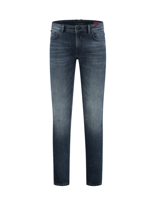 Purewhite The Jone Skinny Fit Jeans Dark Blue Denim