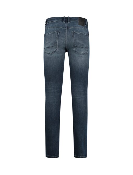 Purewhite The Jone Skinny Fit Jeans Dark Blue Denim