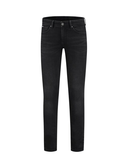 Purewhite The Jone Organic Skinny Fit Jeans Dark Grey Denim