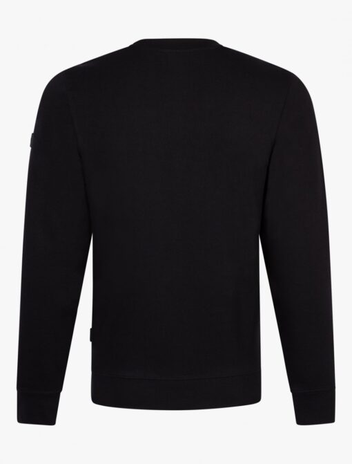 CAVALLARO NAPOLI CERNIEDO R-NECK SWEATER BLACK